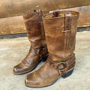Frye | Leather Harness Boots